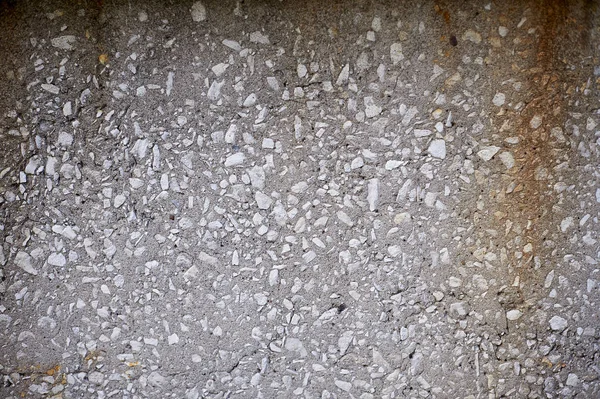 Konsistens av en cement vägg med rost — Stockfoto