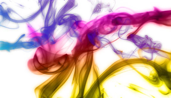 Colorful smoke background illustration — Stock Photo, Image