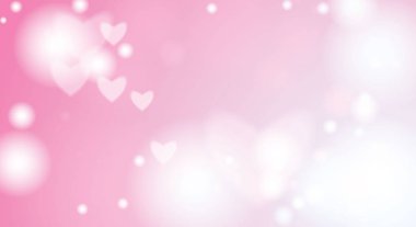 Arka plan bulanık kalp etkisi ile