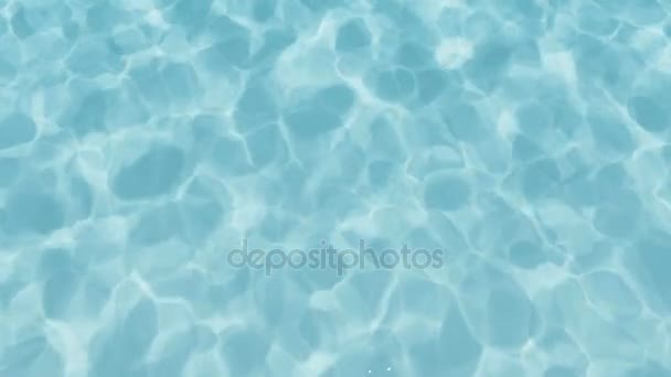 Onderwater zonlicht reflectie achtergrond — Stockvideo