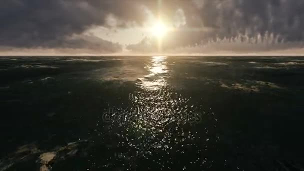 Plavba po moři — Stock video
