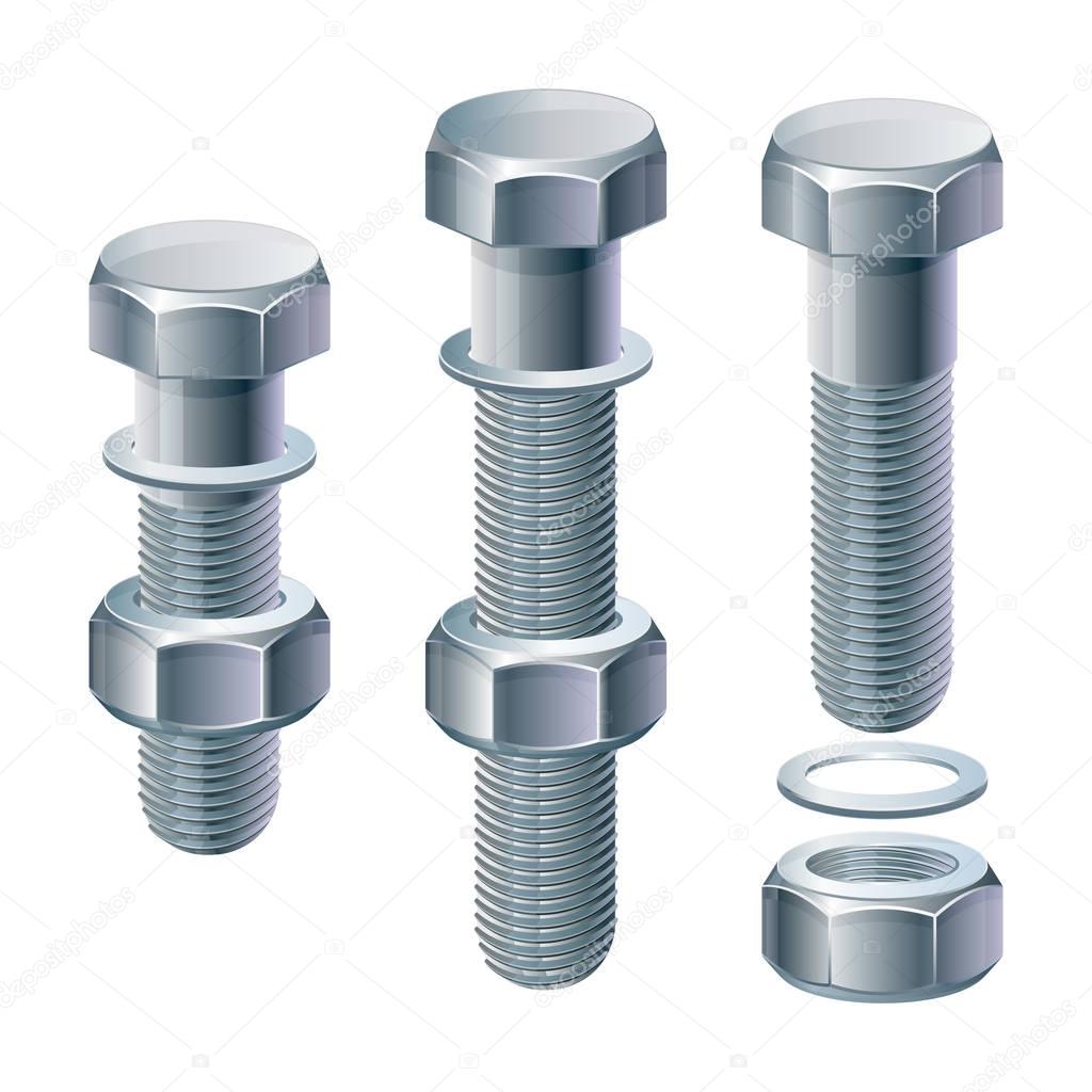 Vector bolts and nuts