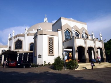 Antipolo Katedrali veya huzurlu ve güvenli yolculuk Katedrali Our Lady.