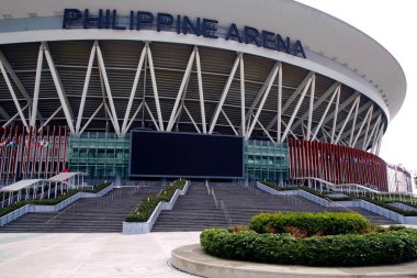 The Philippine Arena in Ciudad de Victoria in Sta. Maria, Bulacan, Philippines. clipart