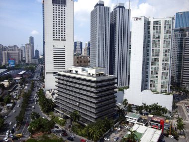 Konut ve ticari binalar-Pasig City, Philippines 'te.