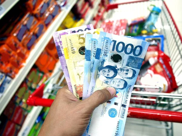 Bons en peso philippin — Image Bons en peso philippin Images De Stock Libres De Droits
