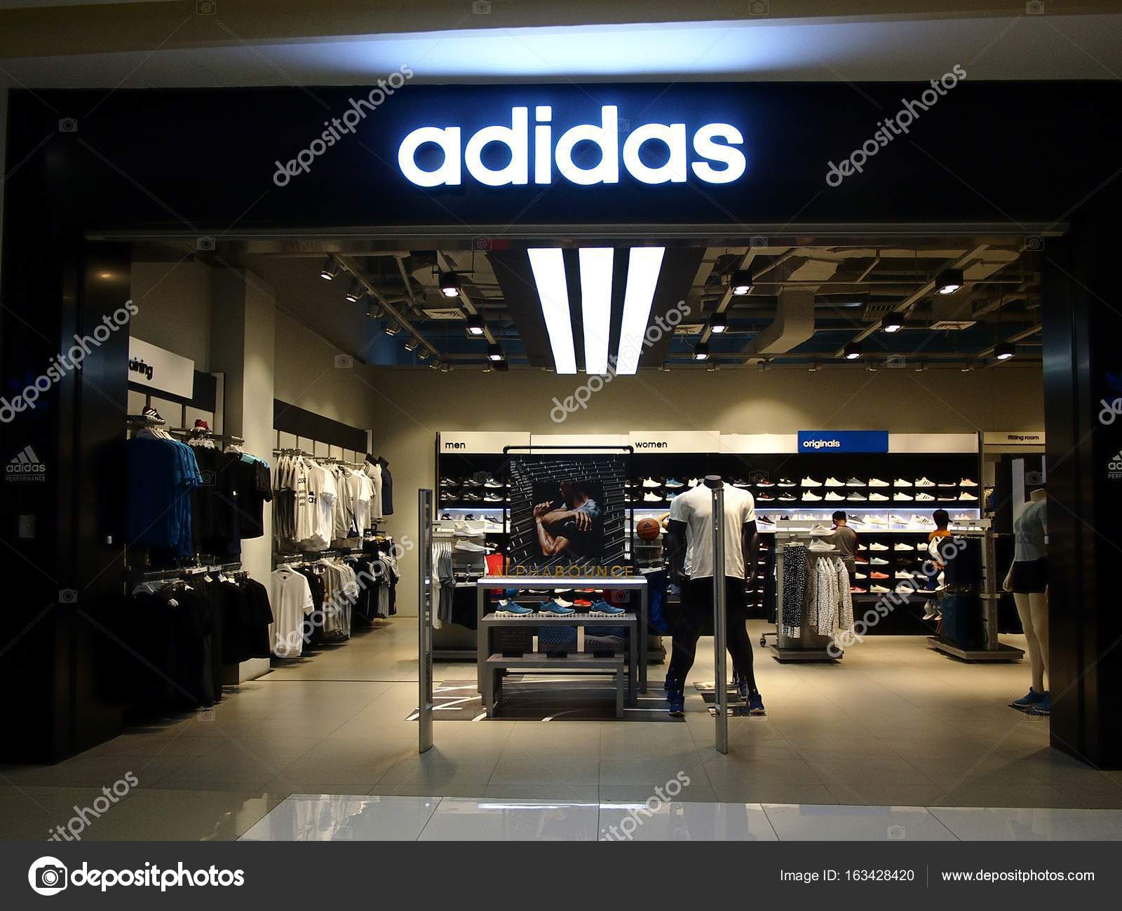 An Adidas store inside the Robinson's 