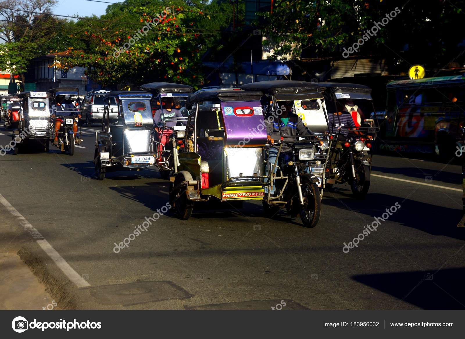 tricycle with sidecar
