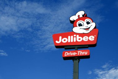 Filipinler 'in Antipolo şehrinde popüler bir fast food restoranının imzası..