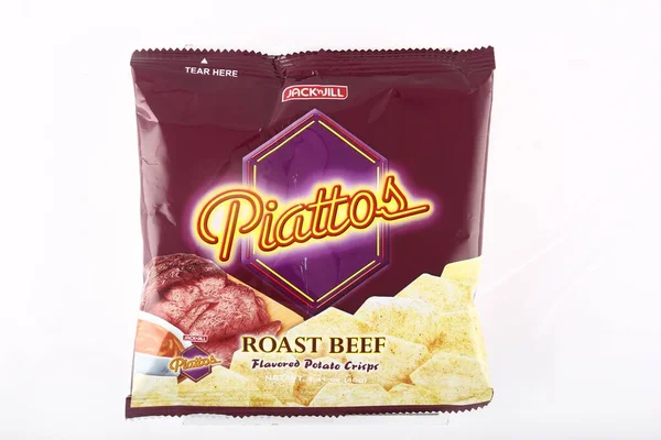 Antipolo City Philippines February 2019 Bag Piattos Potato Chip Snack — Stock Photo, Image