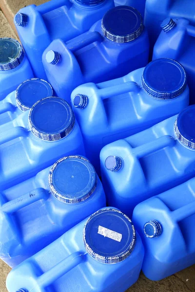 Antipolo City Filipijnen Mei 2020 Lege Watercontainers Wachten Navulling Voor — Stockfoto