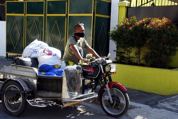 Antipolo City Filipinas Maio 2020 Funcionários Governo Local Membros Polícia — Fotografia de Stock