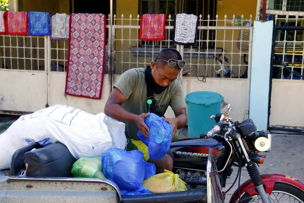 Antipolo City Filipinas Maio 2020 Funcionários Governo Local Membros Polícia — Fotografia de Stock