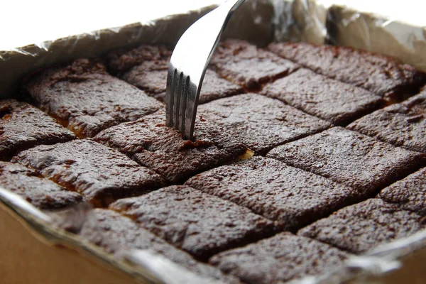 Foto Van Filipijnse Snack Food Genaamd Bibingka Malagkit Rijstcake Gemaakt — Stockfoto