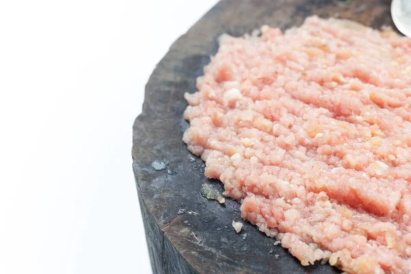 Kesme tahtaları domuz pirzolası