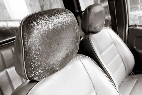 Antiguo asiento de coche Imagen De Stock