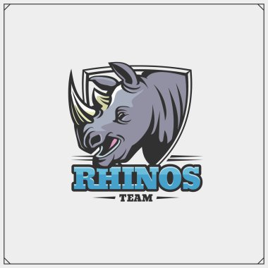 Gergedan spor takımı ile amblemi.