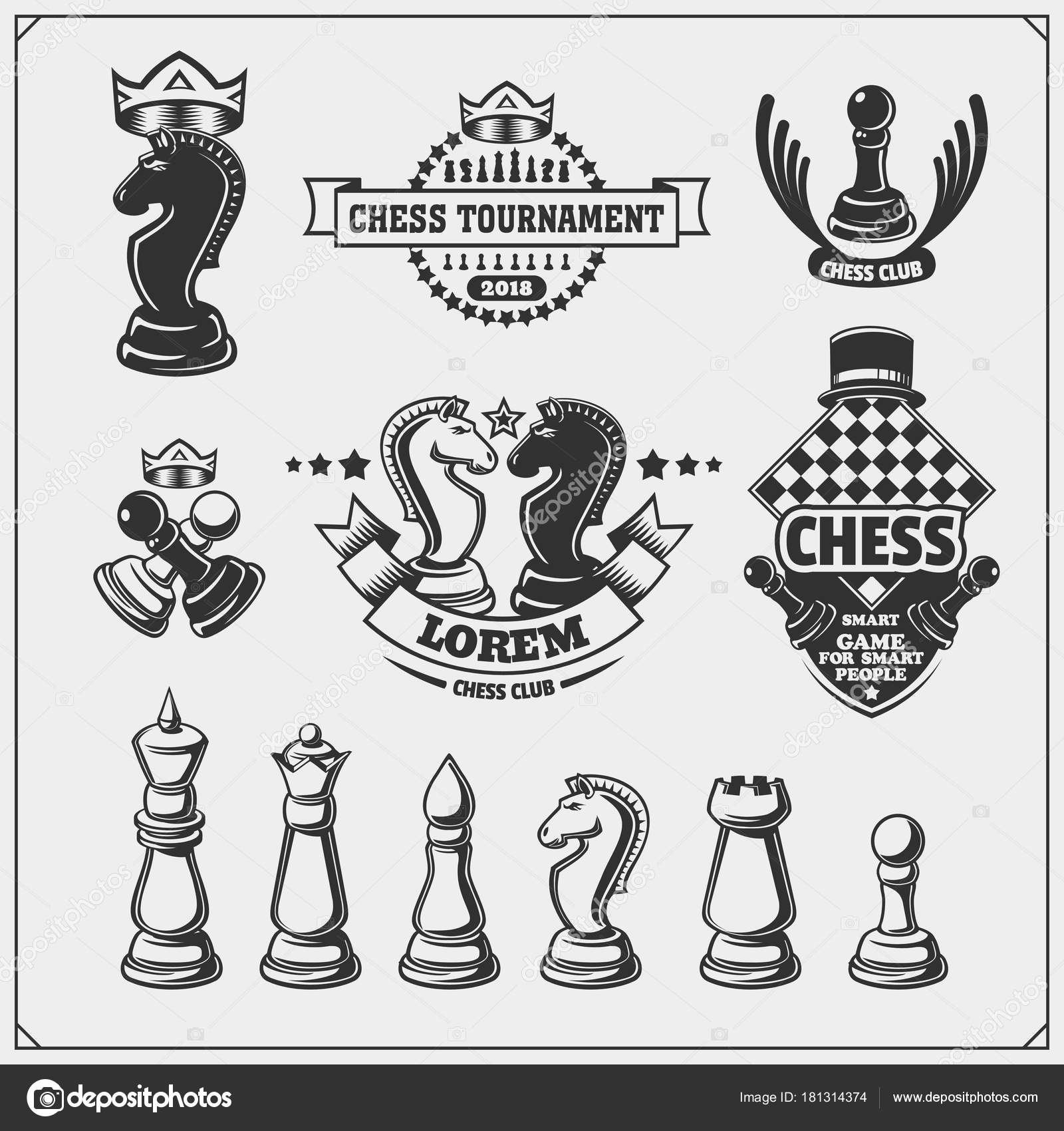 Шахматный клуб эскиз