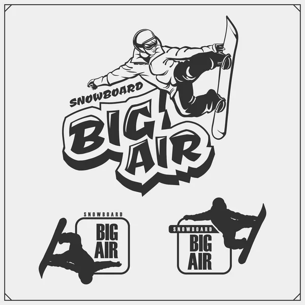 111 Snowboarding emblems Vector Images Depositphotos