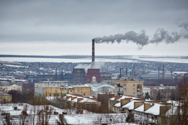 Kramatorsk, kış panorama