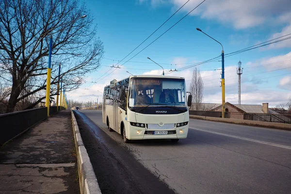 Міський автобус — стокове фото
