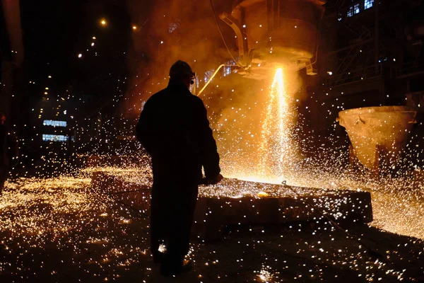 Metallurgiska produktion — Stockfoto