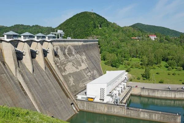 Solina Hydroelectric Power Plant — Stock Photo, Image