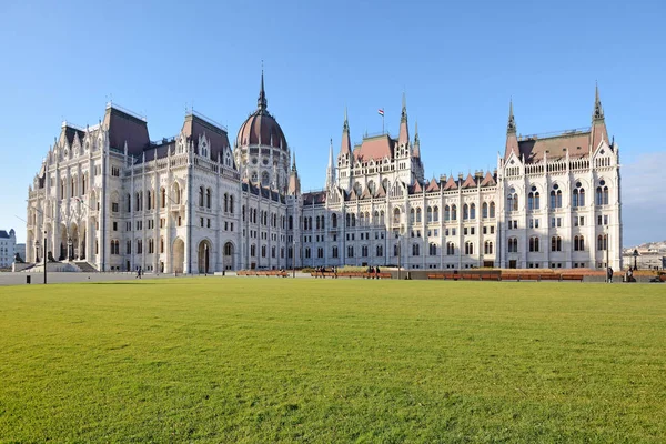 Parlamento húngaro, Budapest, Hungría — Foto de Stock