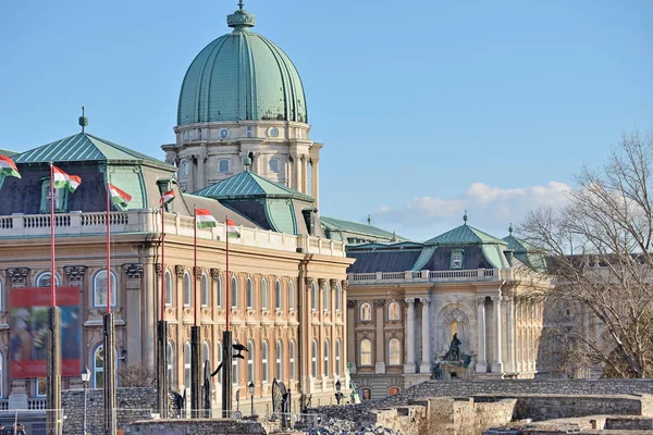 Buda Castle- Budapest, Hungary — Stok fotoğraf