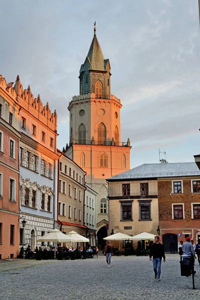 Oude stad van lublin, Polen — Stockfoto