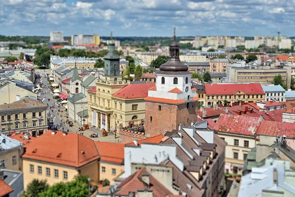 Oude stad van lublin, Polen — Stockfoto