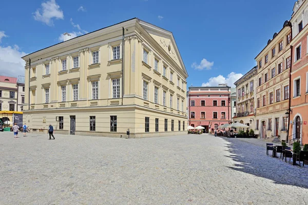 Staré město lublin, Polsko — Stock fotografie