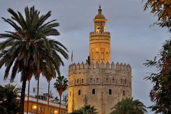 Torre Del Oro Sevilla España — Foto de Stock