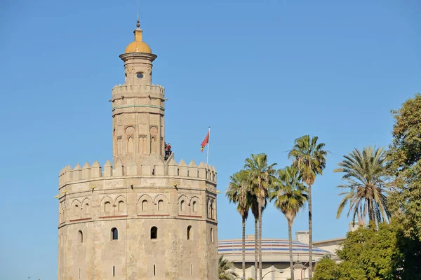 Toren Van Goud Sevilla Spanje — Stockfoto