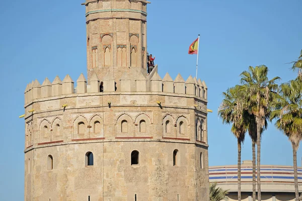 Torre Del Oro Sevilla España — Foto de Stock