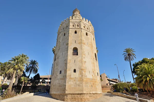 Torre Del Oro Sevilla España — Foto de Stock