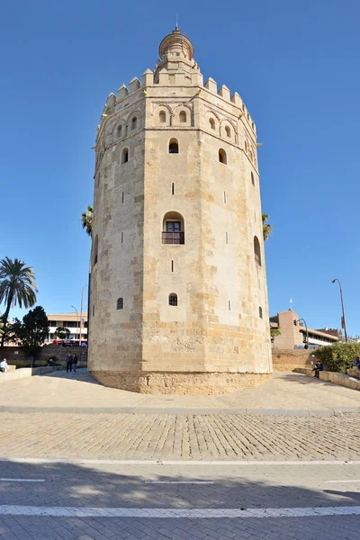 Toren Van Goud Sevilla Spanje — Stockfoto