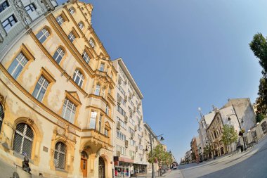 Piotrkowska sokak, lodz, Polonya