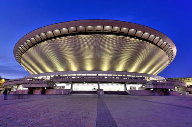 Spodek Spor ve Eğlence Salonu. Katowice, Polonya.