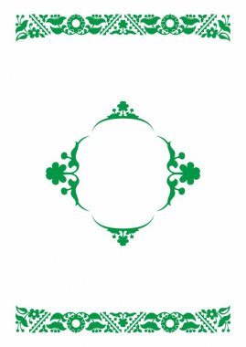 Tatar Ulusal süs vektör