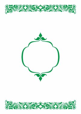 Tatar Ulusal süs vektör