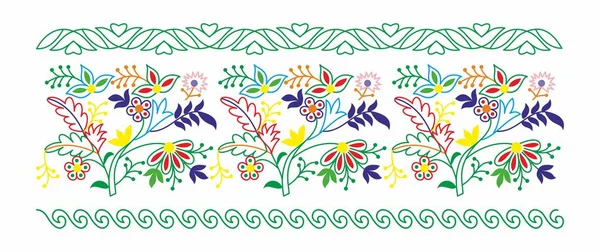 Tatar Halk çiçek süsleme