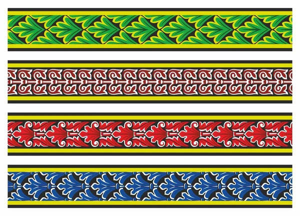 Ornement Géométrique Médiéval Dans Vecteur — Image vectorielle