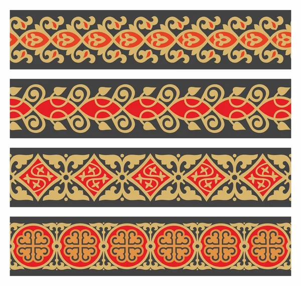 Ortaçağ geometrik süs vektör