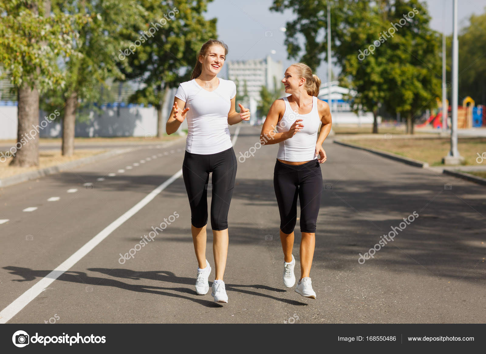 white runners girls