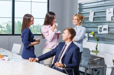 Takım iş, kolay office işçilerin çalışma office öncül