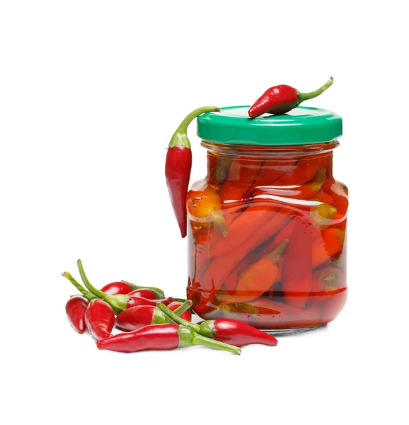 Kosszarvú Paprika Szürke Háttéren Vegyes Színes Fajták Meleg Édes Paprika — Stock Fotó