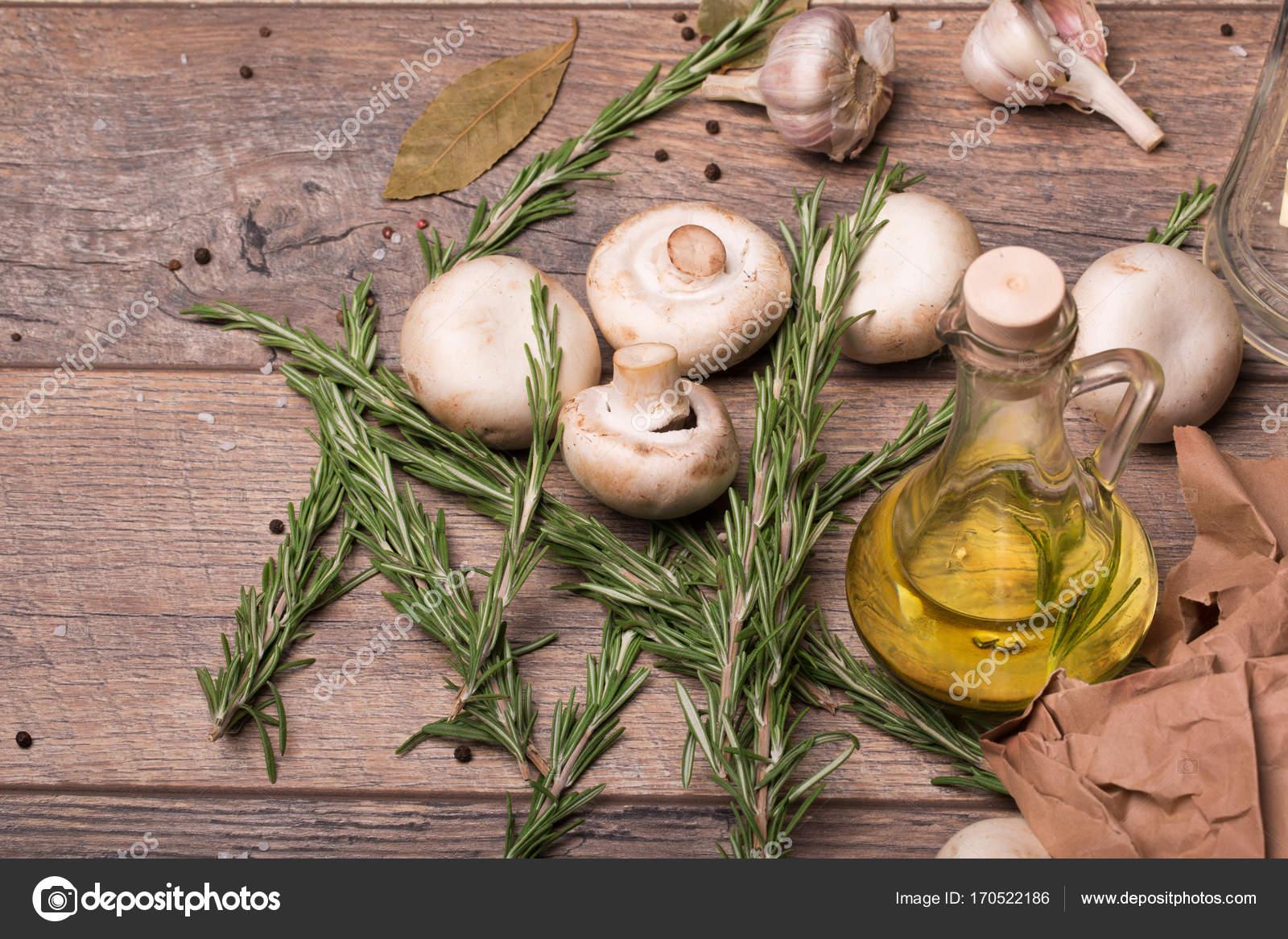 hongos ajo aceite