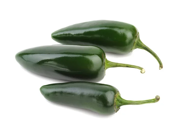 Φωτεινό πράσινες πιπεριές — Φωτογραφία Αρχείου