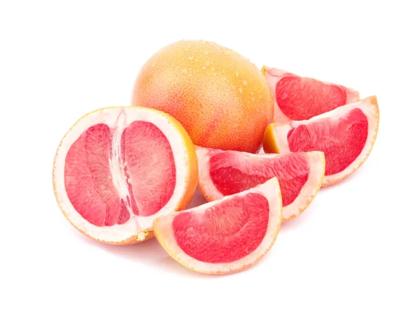 Grapefruits isolated on a white background. — Stock Photo, Image